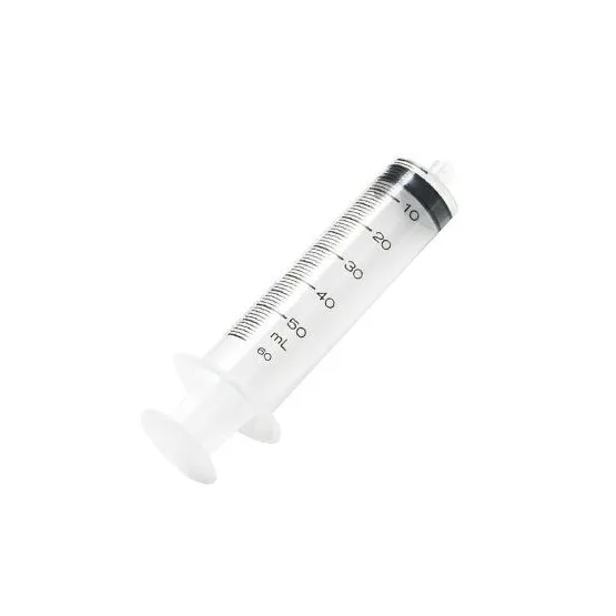 50ml disposable Omnifix syringe with Luer connection,