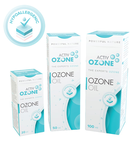3 boxes of Activ Ozone Oil for Ozone Therapy