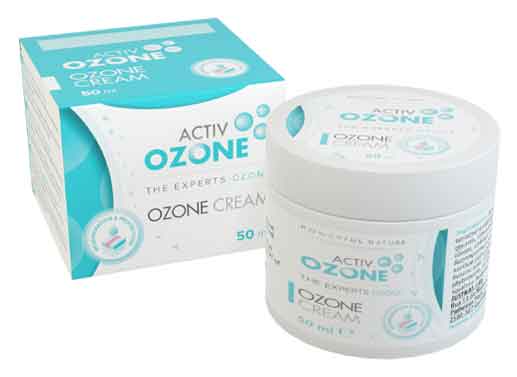 Tub of Ozone Cream for Ozone Therapy